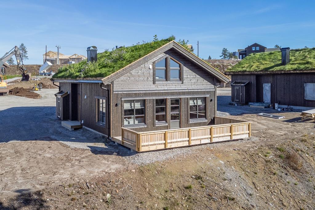 EXEMPELBILD färdig stuga. Observera att stugan på bilden kan vara extrautrustad