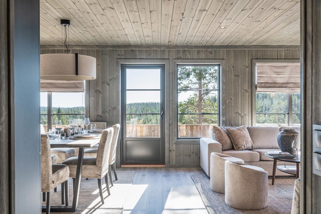 EXEMPELBILD färdig stuga. Observera att stugan på bilden kan vara extrautrustad