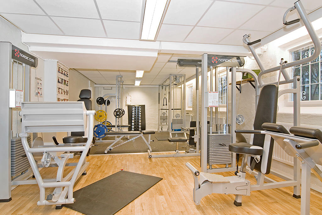 Föreningens mycket välutrustade gym
