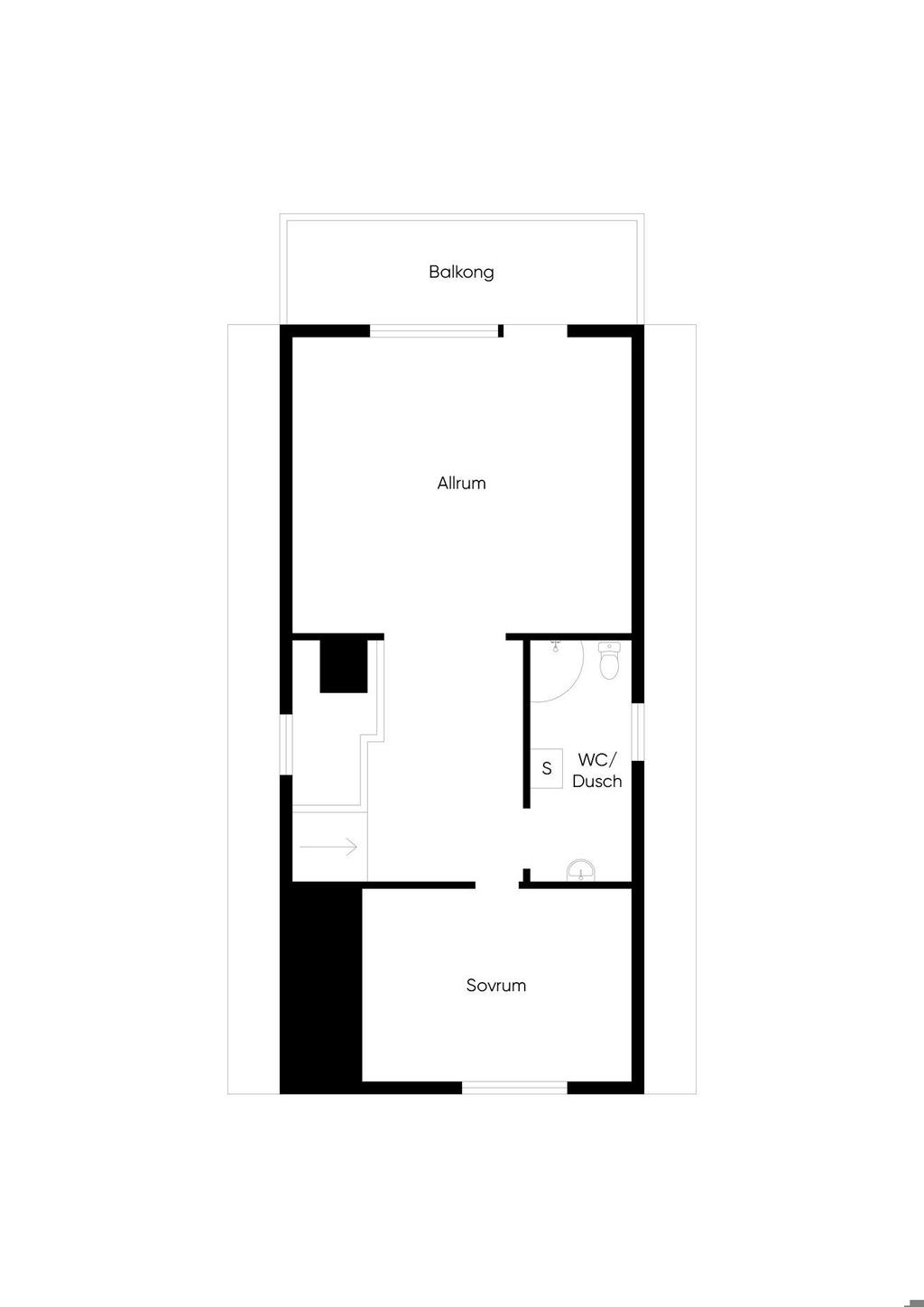 Planritning Ovanplan