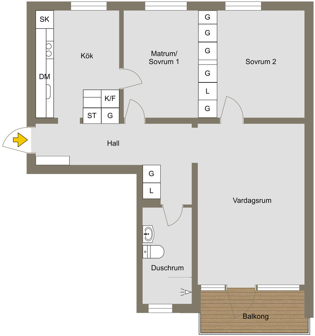 Planlösning