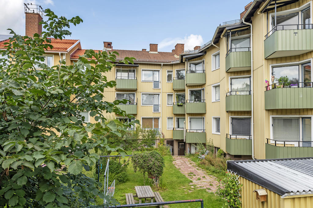 Vy över balkongerna