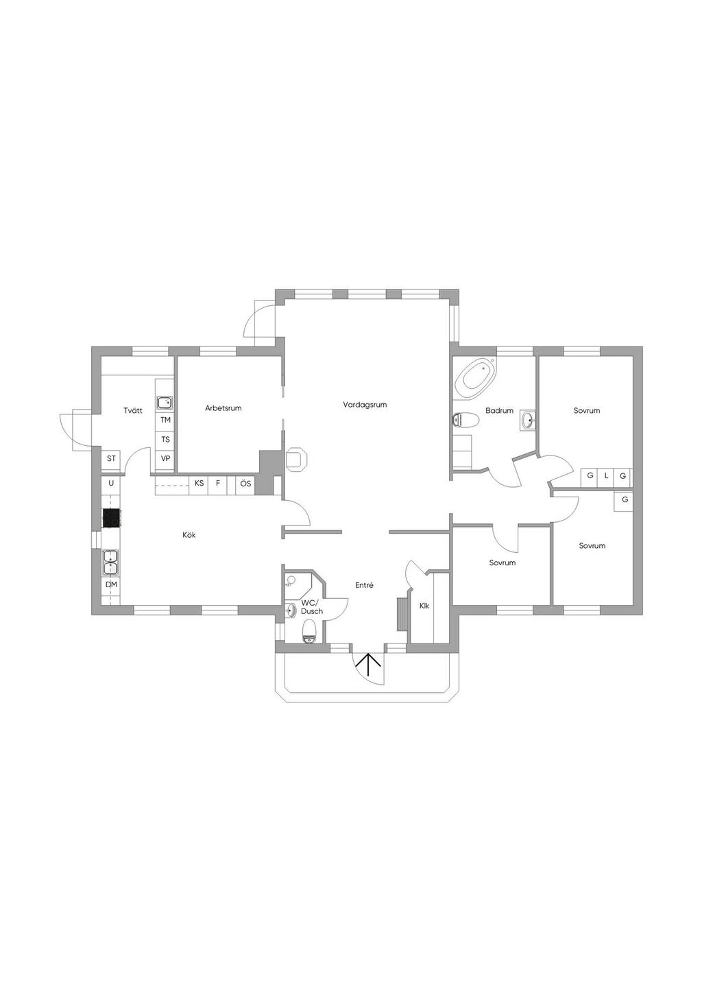 Alternativ planlösning