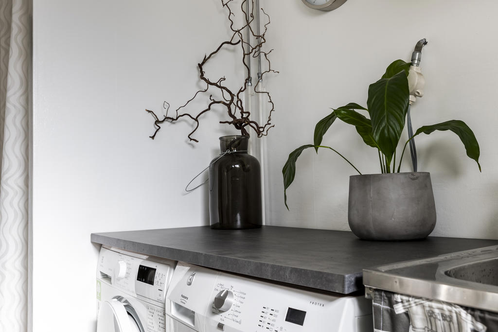 Detaljbild tvättstuga