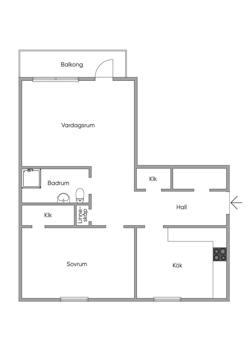 Planlösning