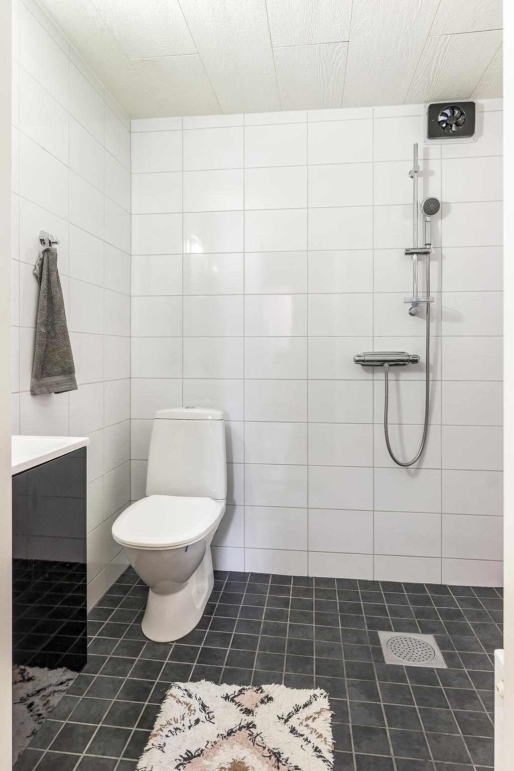 Wc med dusch