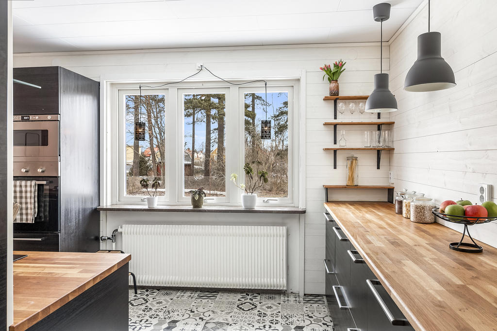 Kök med fint ljsinsläpp