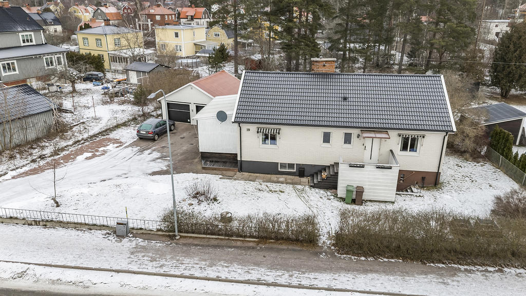 Vy från gatan