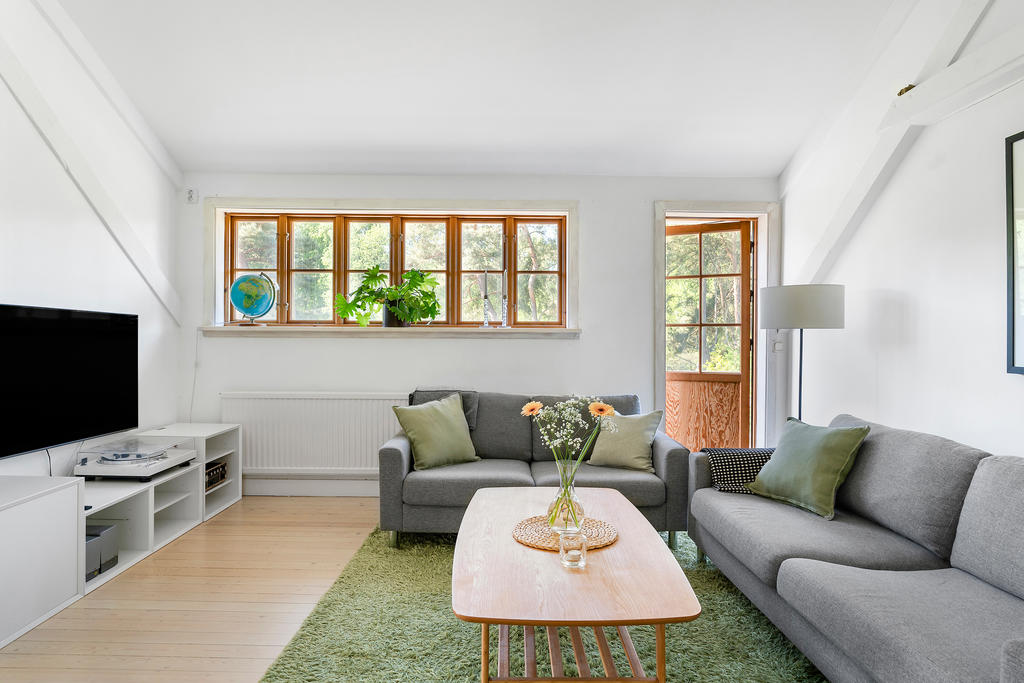 Allrum med utg. till balkong 