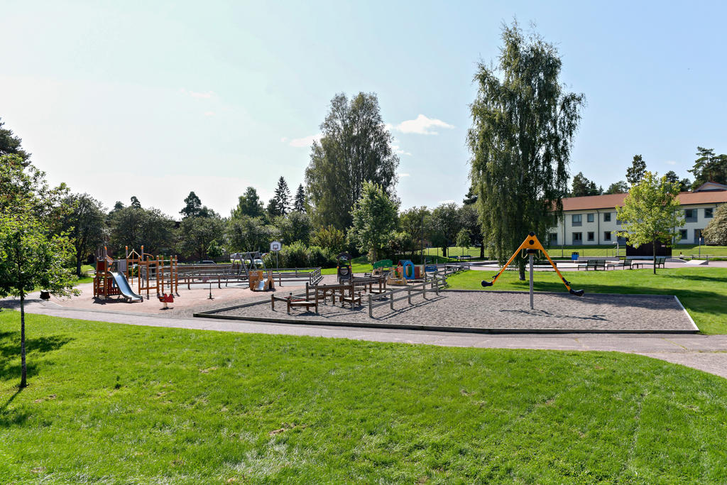 Lekpark i området