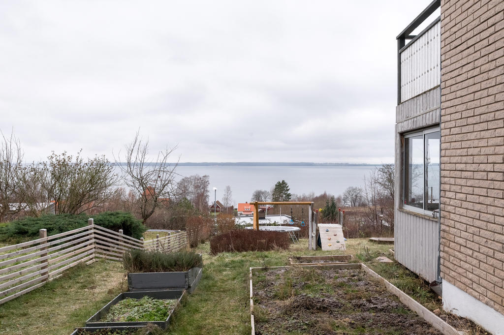 Plats för odling vid södergaveln