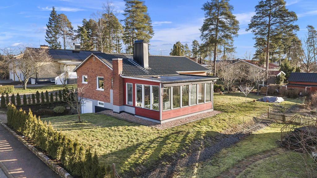 Inglasat uterum i sydväst 
