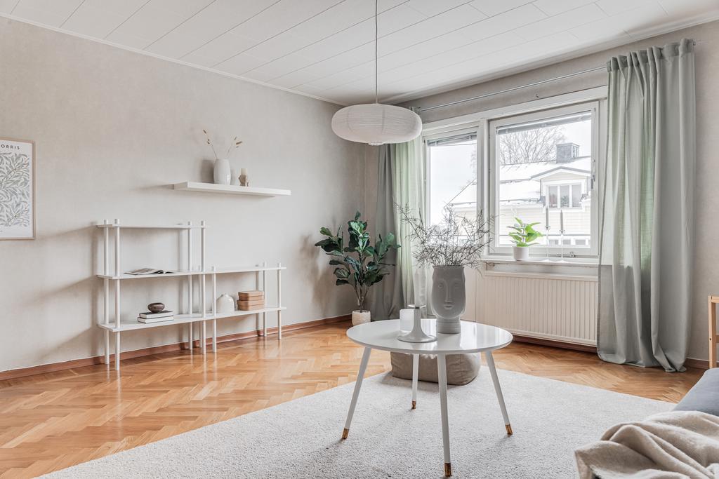 Utgång till balkong