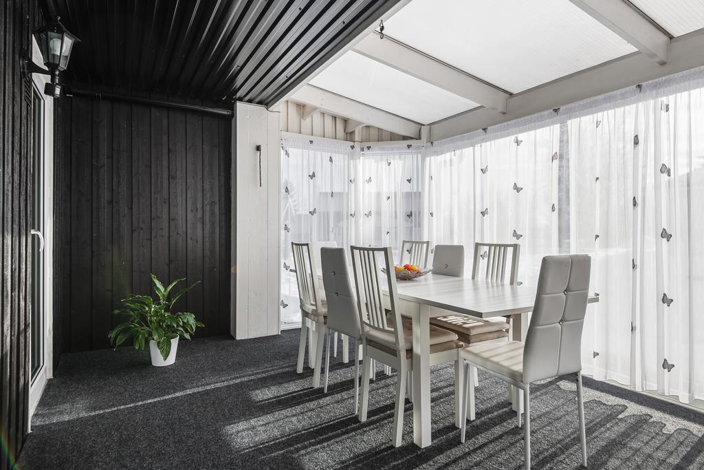 Här kan du bjuda in vänner och familj till trevliga middagar och kvällshäng. 