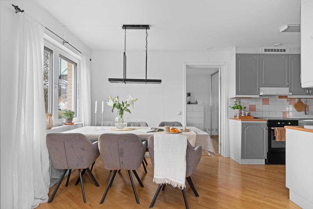 Här får du plats med stor matgrupp