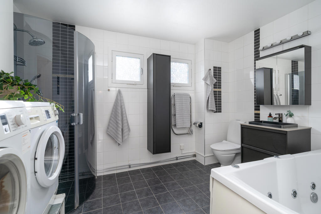 Smakfullt bad- och duschrum