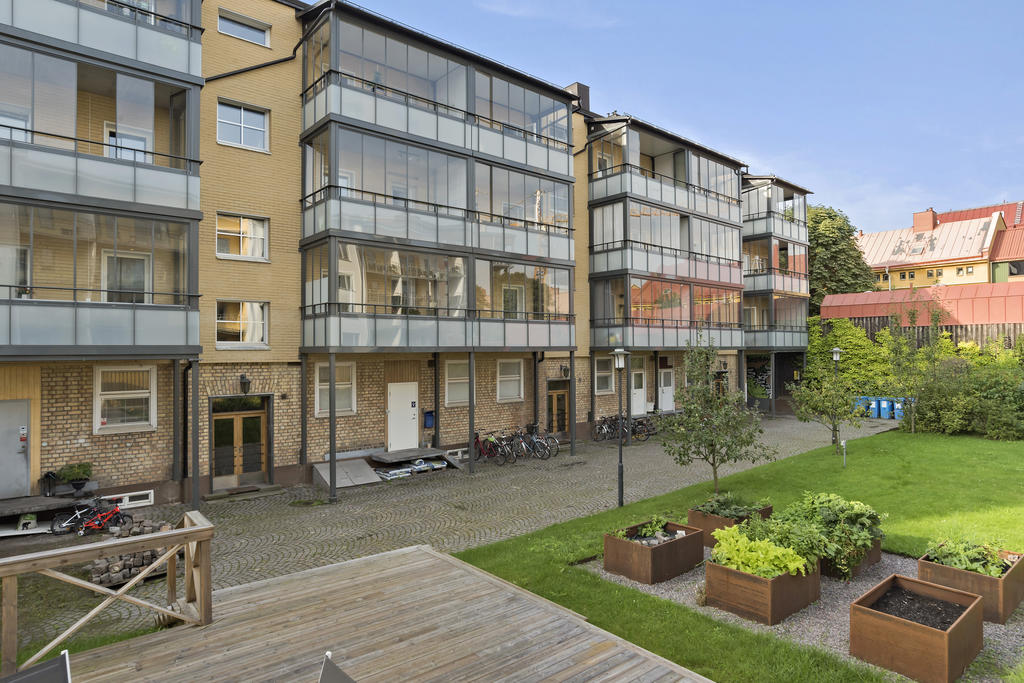 Mycket trevlig innergård