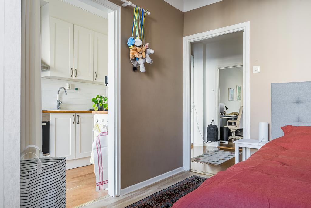 Sovrum. Får även plats med dubbelsäng. 