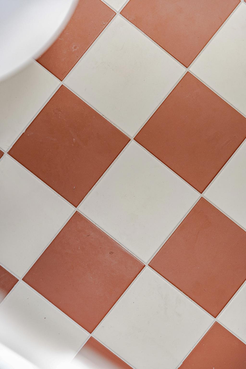 Detalj i nya duschrummet