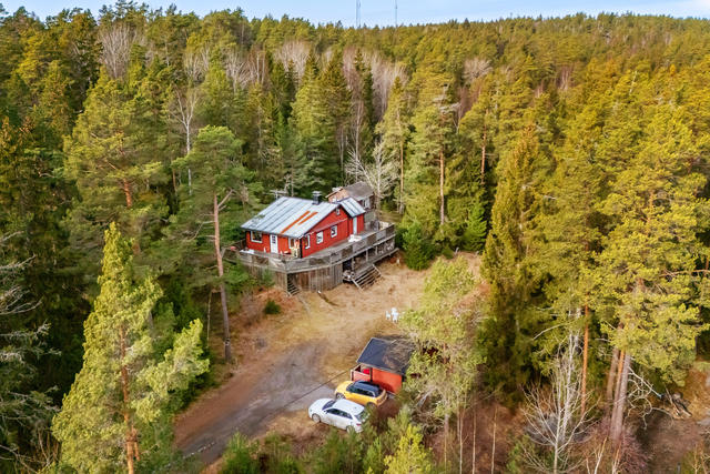 Inbäddat i grönska