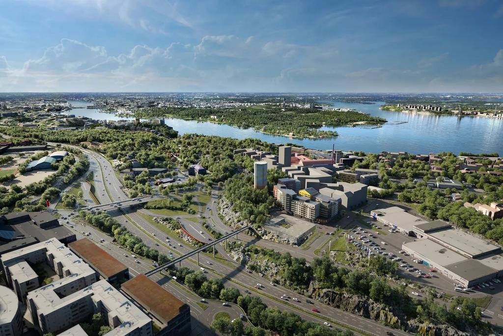 Överblick över området