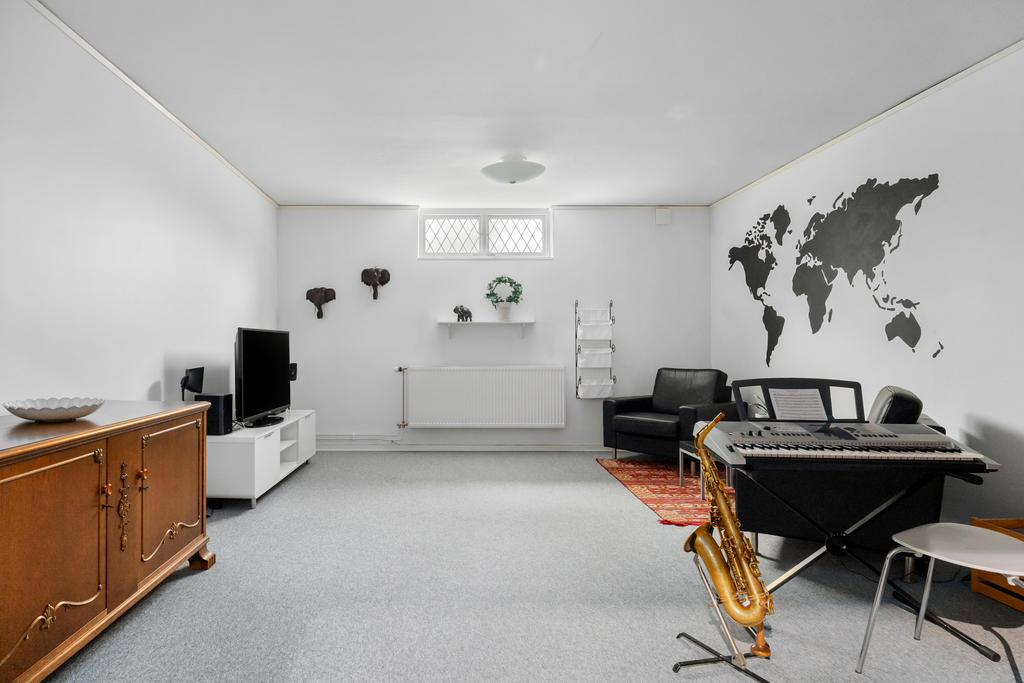 Allrum i källarplanet
