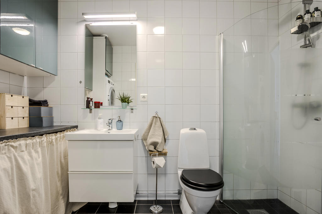Badrum på entréplan