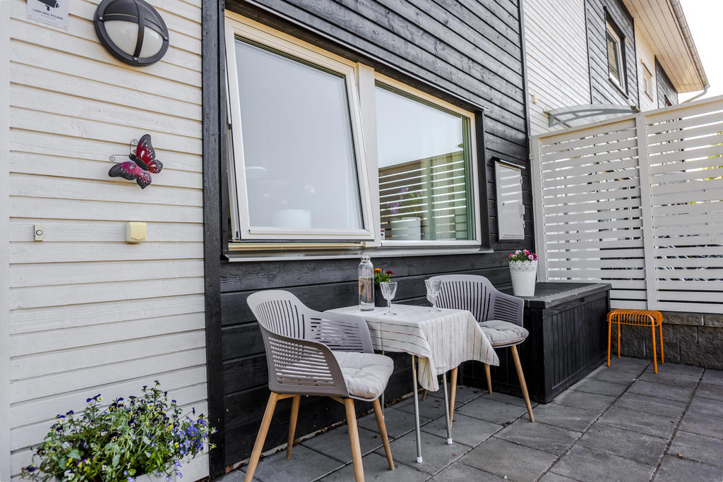 Även på framsidan finns plats för mys