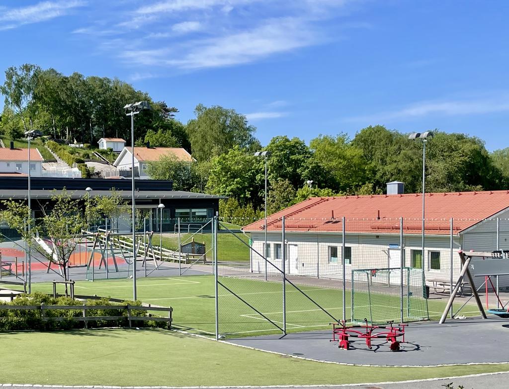 Hultskolan (F-6) ligger på minuters gångväg från Gjutegården