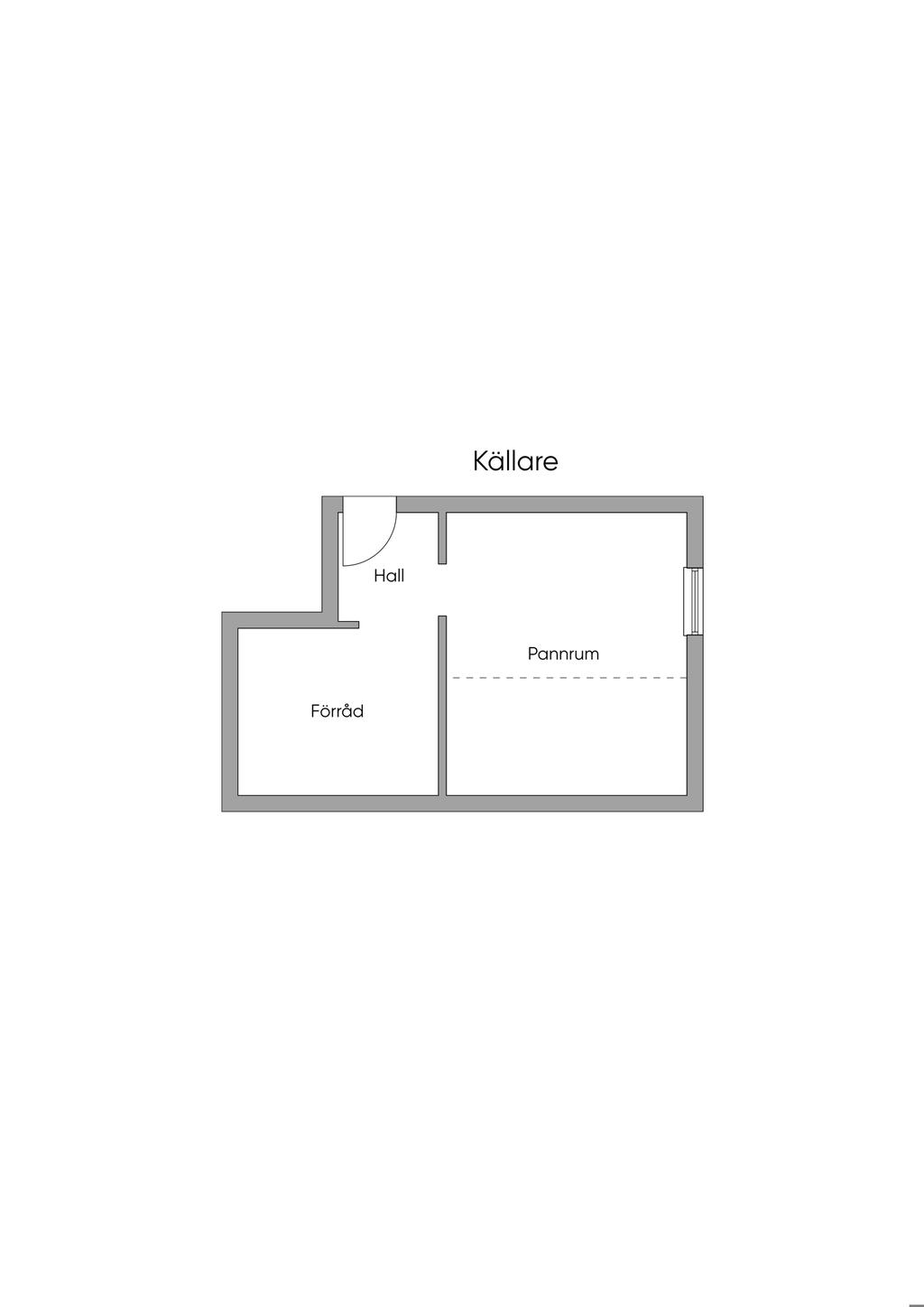 Källarplan 2D