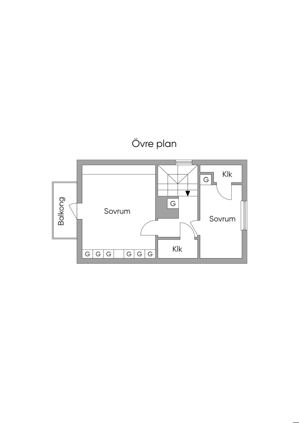 Övre plan 2D