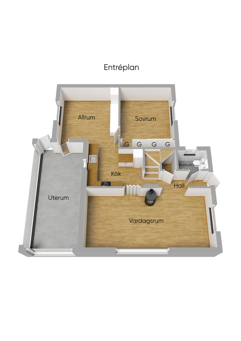 Entréplan 3D