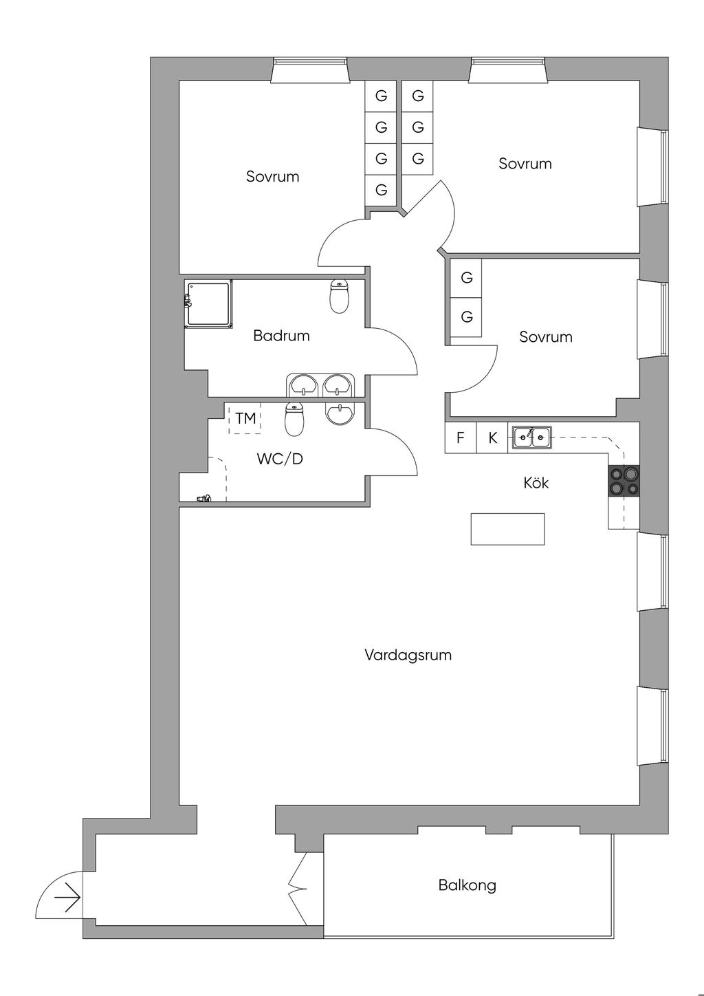 Planlösning