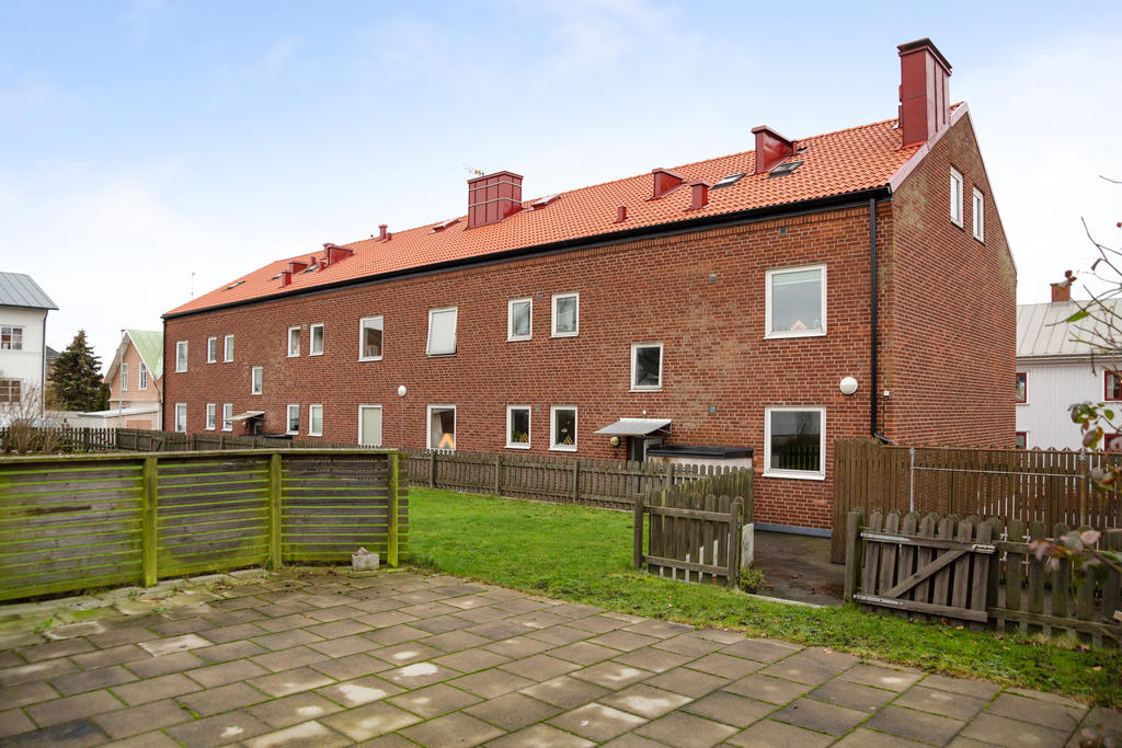 Gemensam innergård.