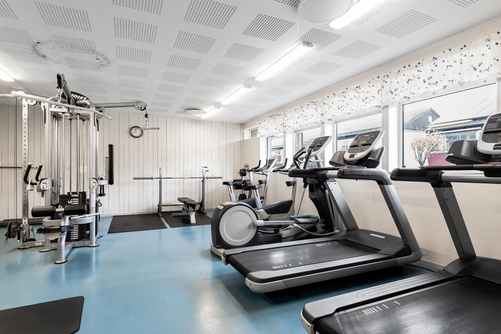 Gemensamt gym i föreningen