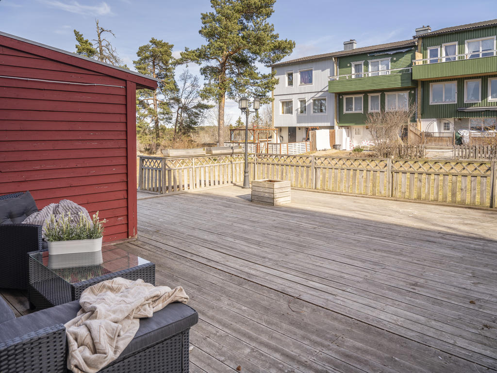 Uteplats på baksidan