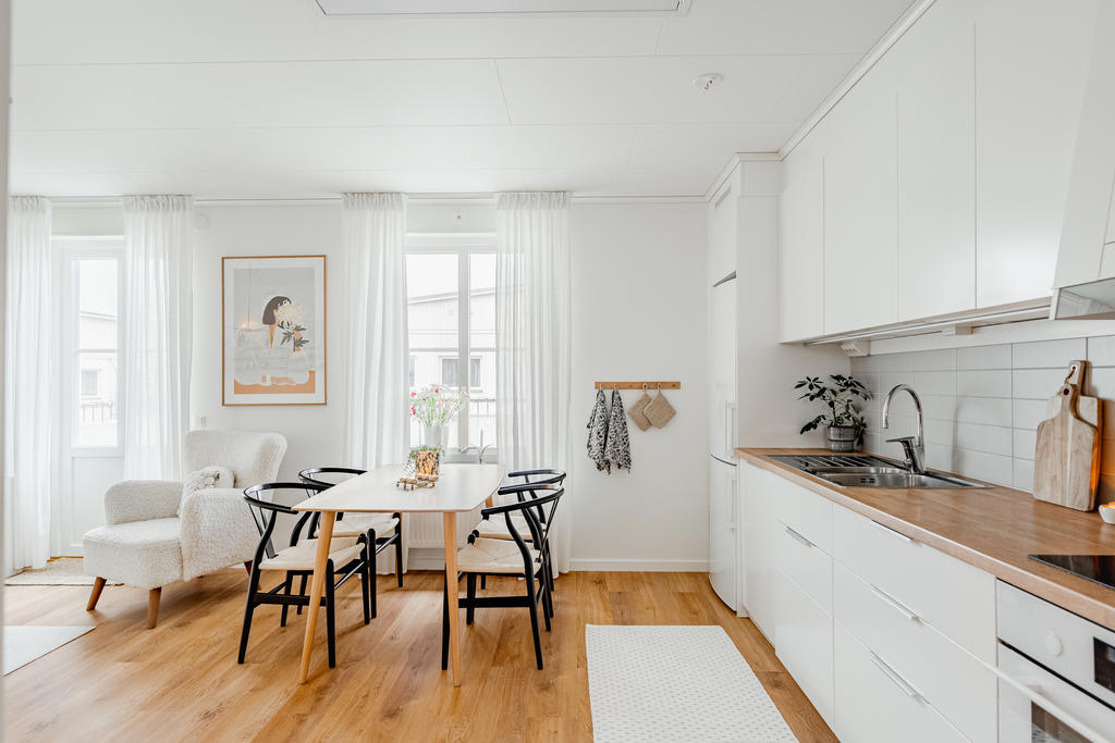 Kök med matplats