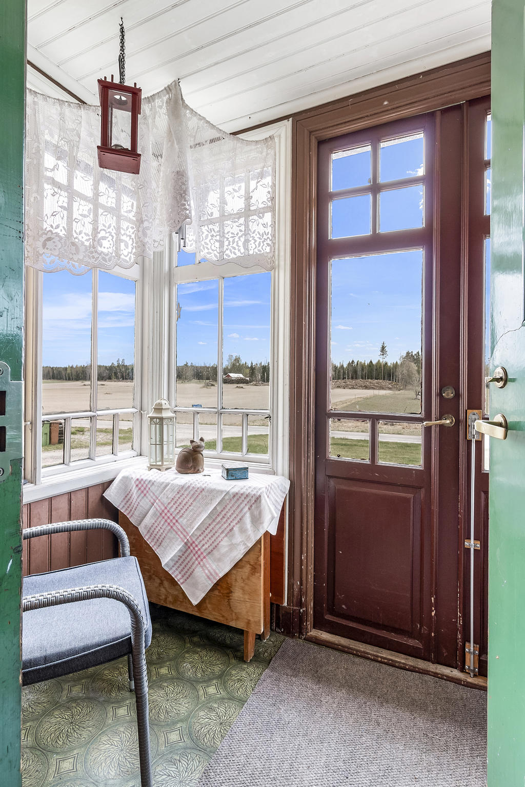 Entré med punschveranda
