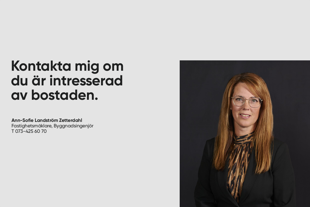 Mäklare Ann-Sofie Landström Zetterdahl