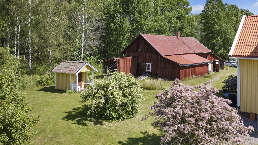 Uthus med goda förvaringsmöjligheter
