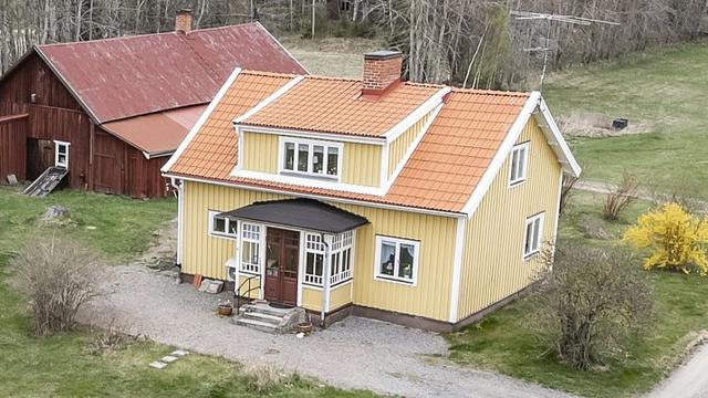 Vackert lantligt läge