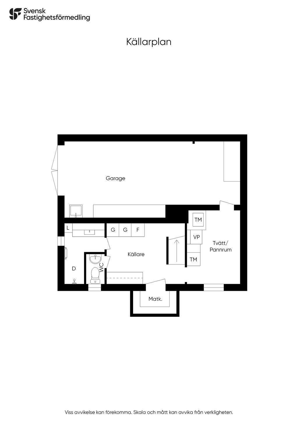 Planlösning - Källarplan