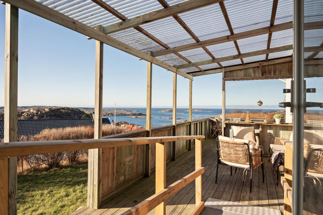 Sydvästläge och en helt makalös havsutsikt