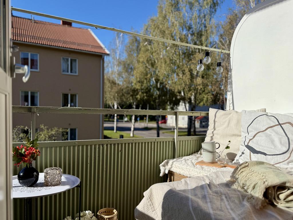 Balkong i sydvästläge