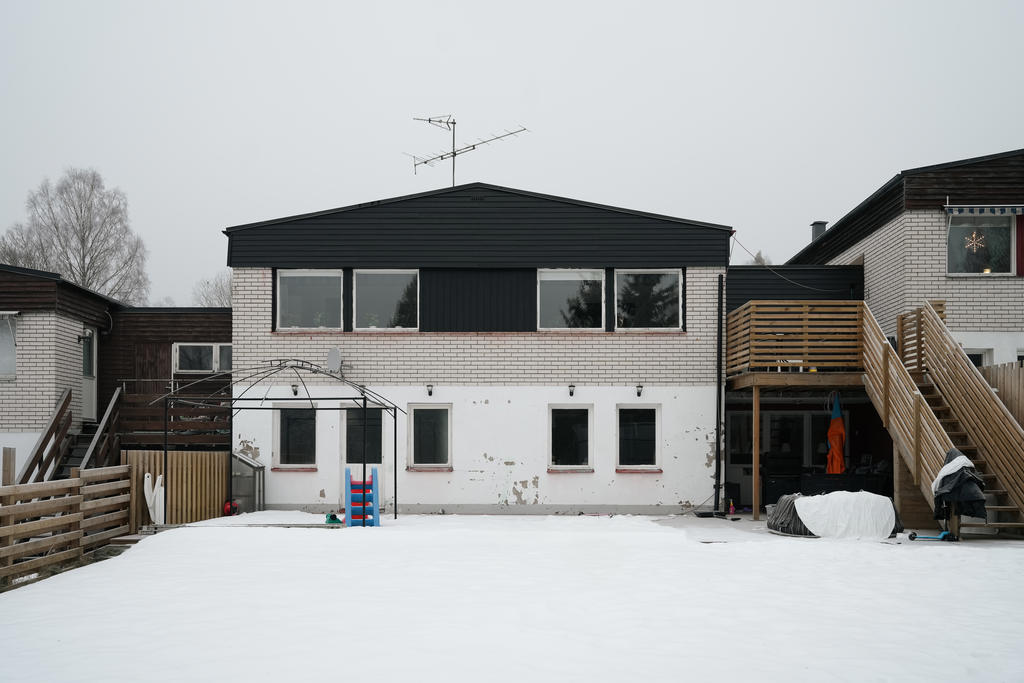 Baksida huset