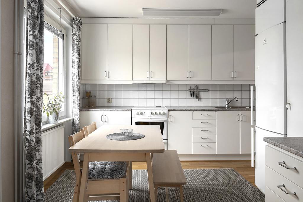 Kök med matplats