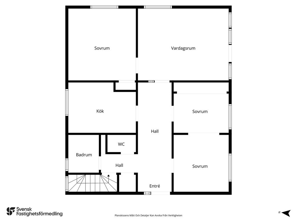 Entréplan planlösning