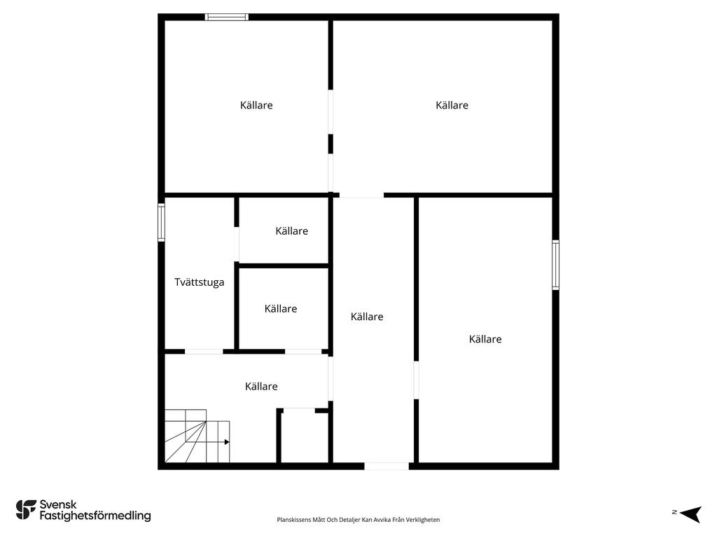 Källarplan planlösning