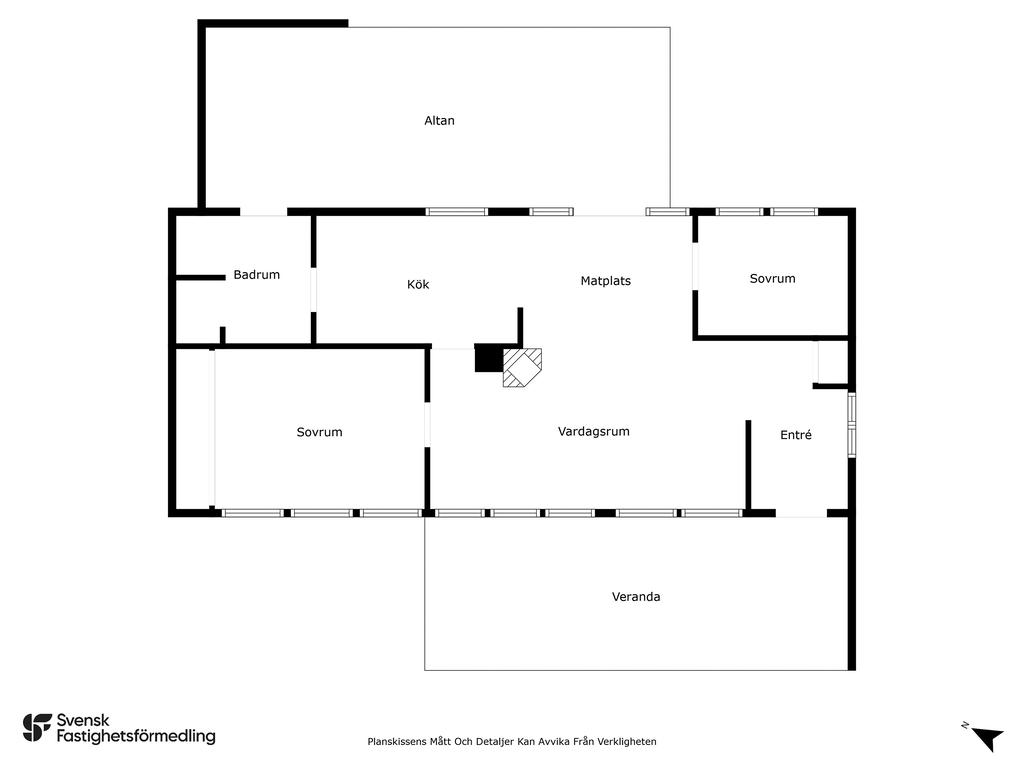 Planskiss Bostadshuset