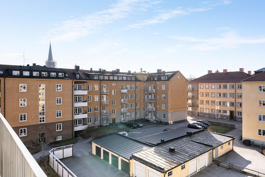 Utsikt mot innergården